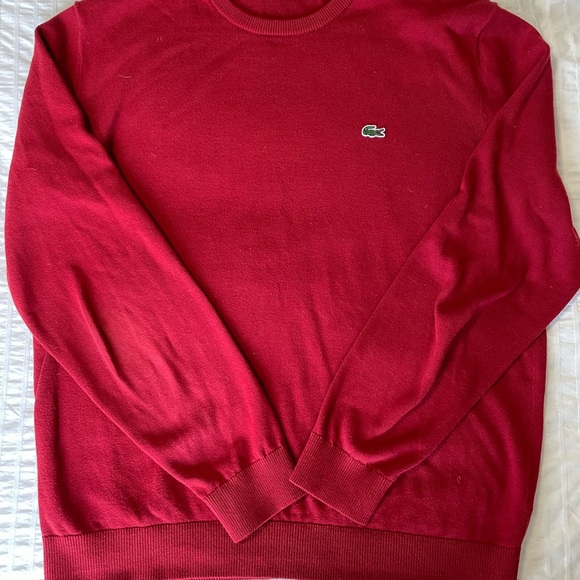 Lacoste Crew Neck Sweater - Picture 7 of 8